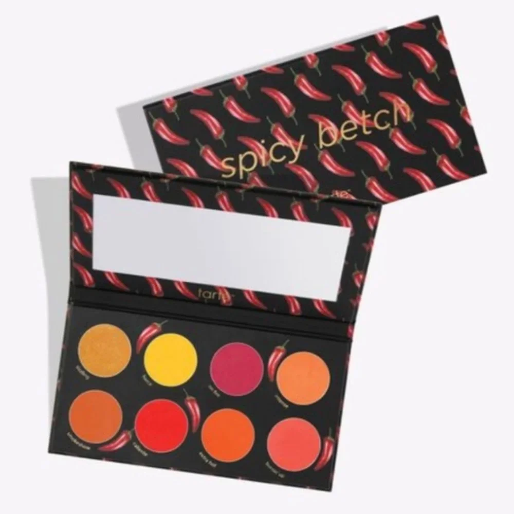 TARTE Spicy Betch Eyeshadow Palette NWT 8 Stunning Colors To Light Up Your Face